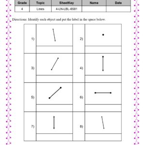 Geometry Worksheets For Grade 4 - https://eLearning24x7.com