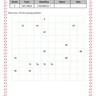Number System Worksheets For Grade 2 - https://eLearning24x7.com